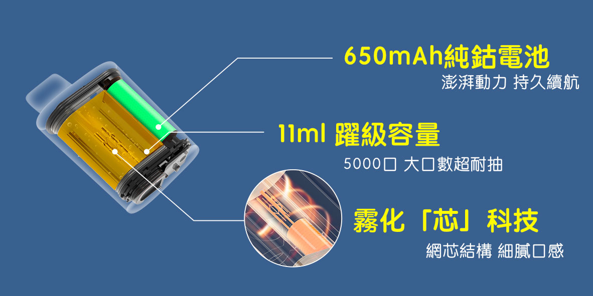 哩亞ILIA Box 拋棄式電子煙