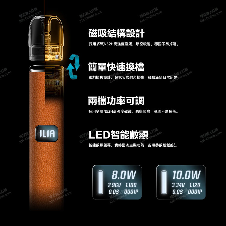 ILIA哩亞一代電子煙主機